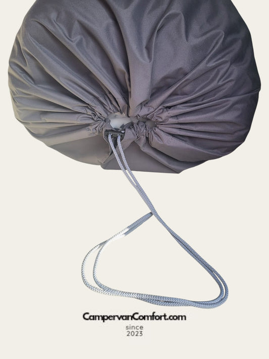 Shark Grey Mattress Topper Storage Bag, Mattress Bag, Waterproof