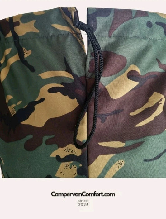 Camouflage Mattress Topper Storage Bag, Mattress Bag, Waterproof