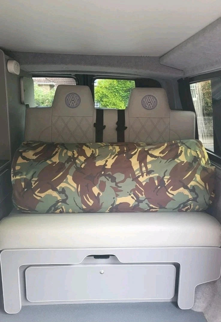 Camouflage Mattress Topper Storage Bag, Mattress Bag, Waterproof