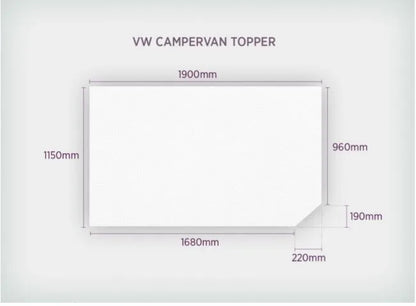 Campervan Comfort Premium LWB/SWB Rock N Roll Topper